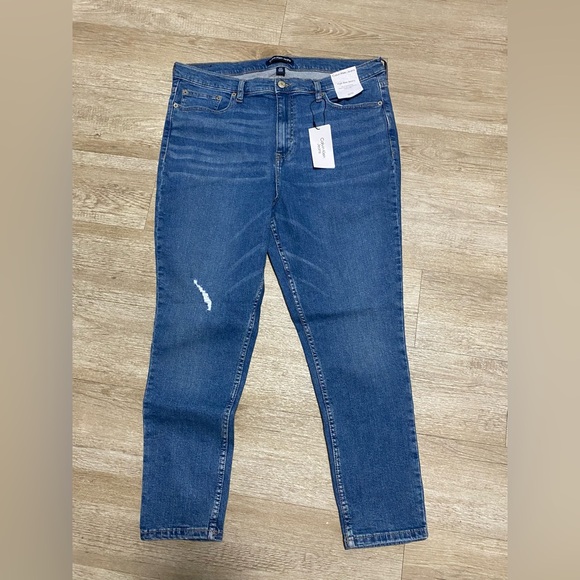 CALVIN KLEIN HIGH RISE SKINNY JEANS SIZE 16 - Picture 1 of 10